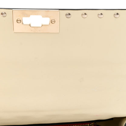 Valentino Garavani Nappa Medium Rockstud Spike Shoulder Bag Light Ivory 12 of 16