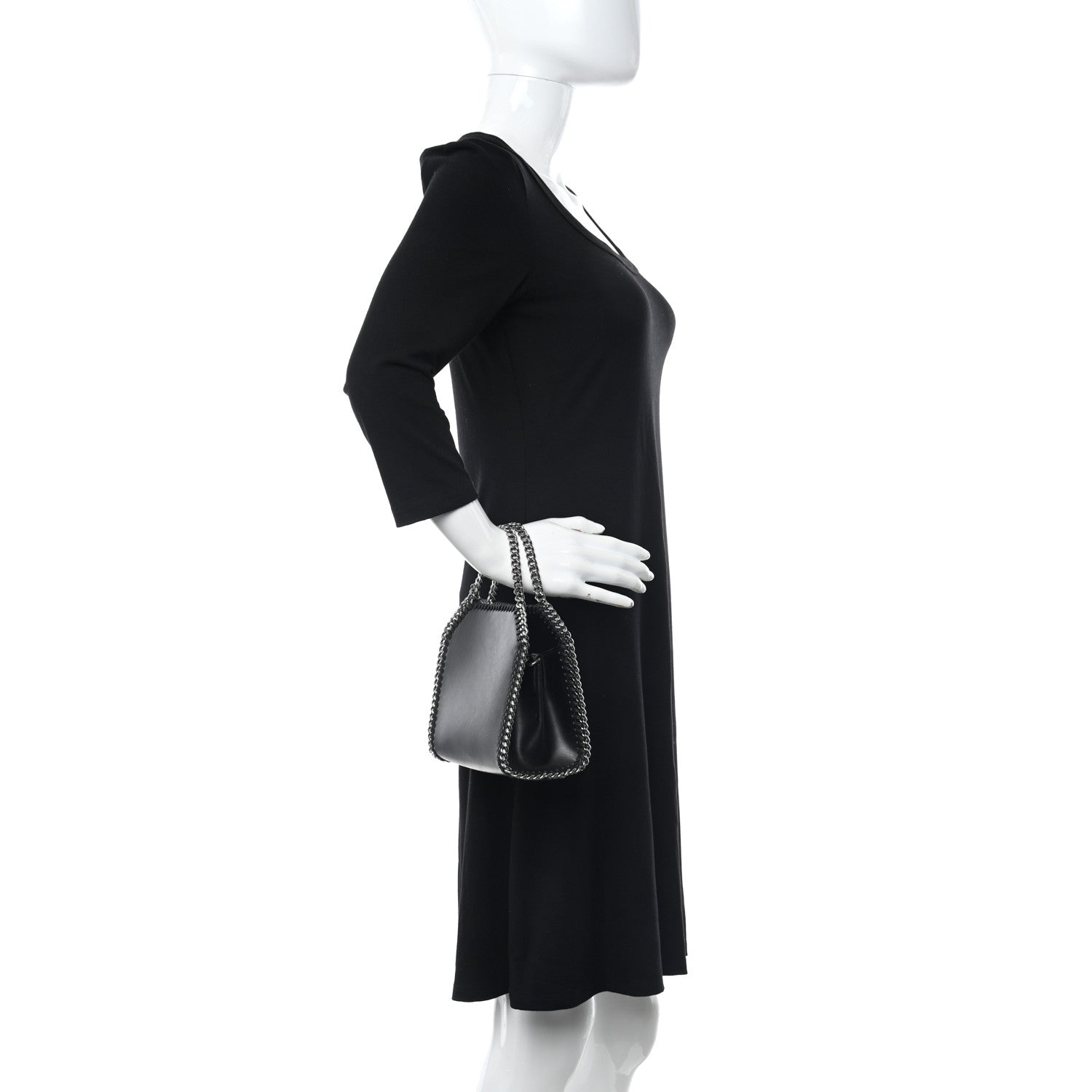 Stella McCartney Eco Alter Nappa Small Falabella Box Bag Black 2 of 10