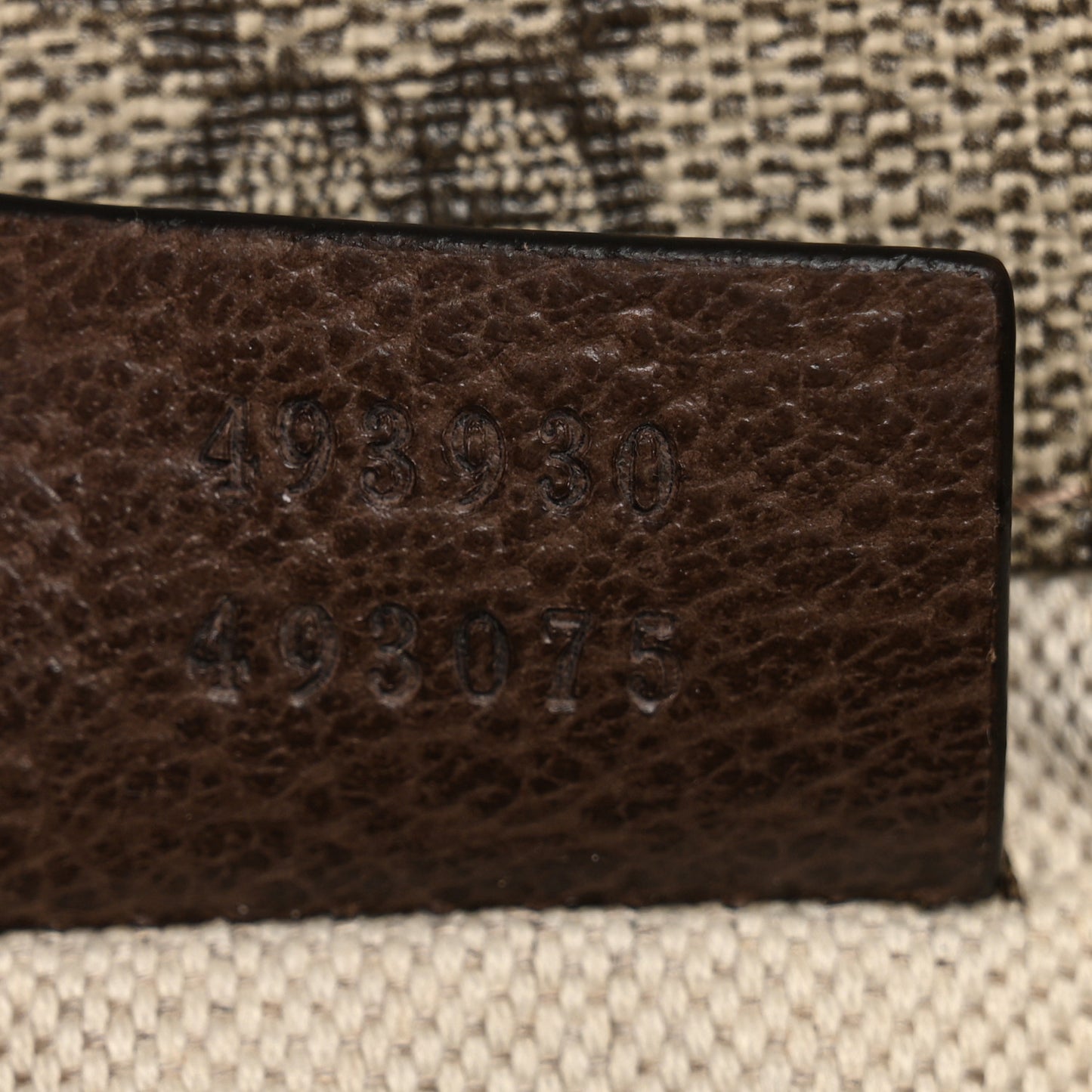 GG Supreme Monogram Neo Vintage Web Belt Bag Brown