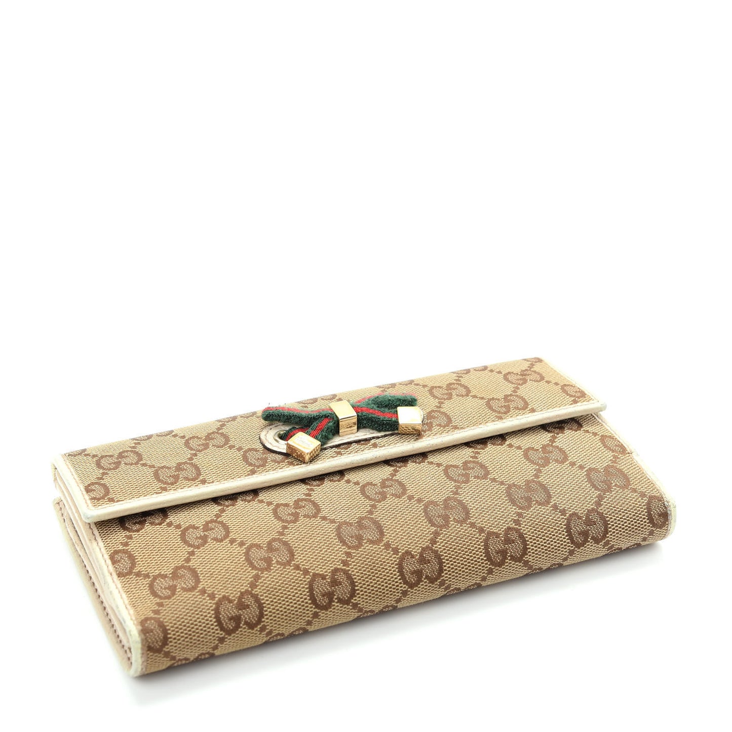 Monogram Princy Continental Wallet White