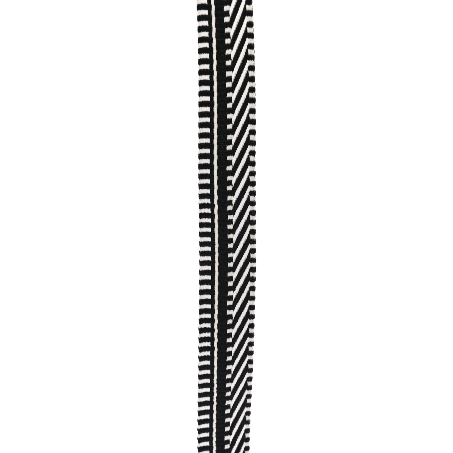 Toile Swift 25mm Sangle Cavale Shoulder Strap Black Ecru