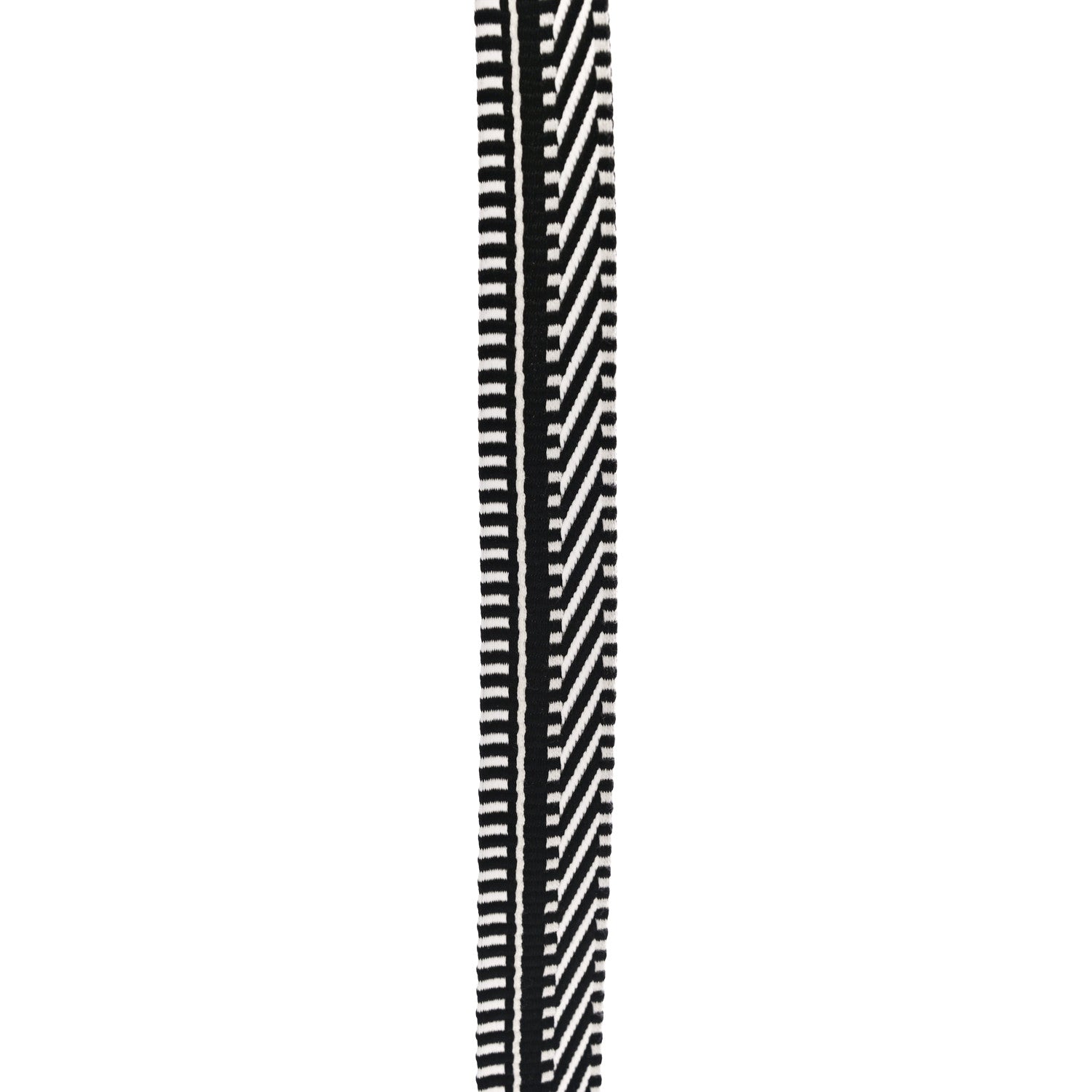 Hermes Toile Swift 25mm Sangle Cavale Shoulder Strap Black Ecru 5 of 5