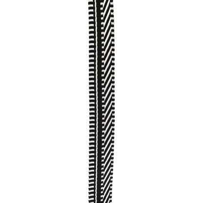 Hermes Toile Swift 25mm Sangle Cavale Shoulder Strap Black Ecru 5 of 5