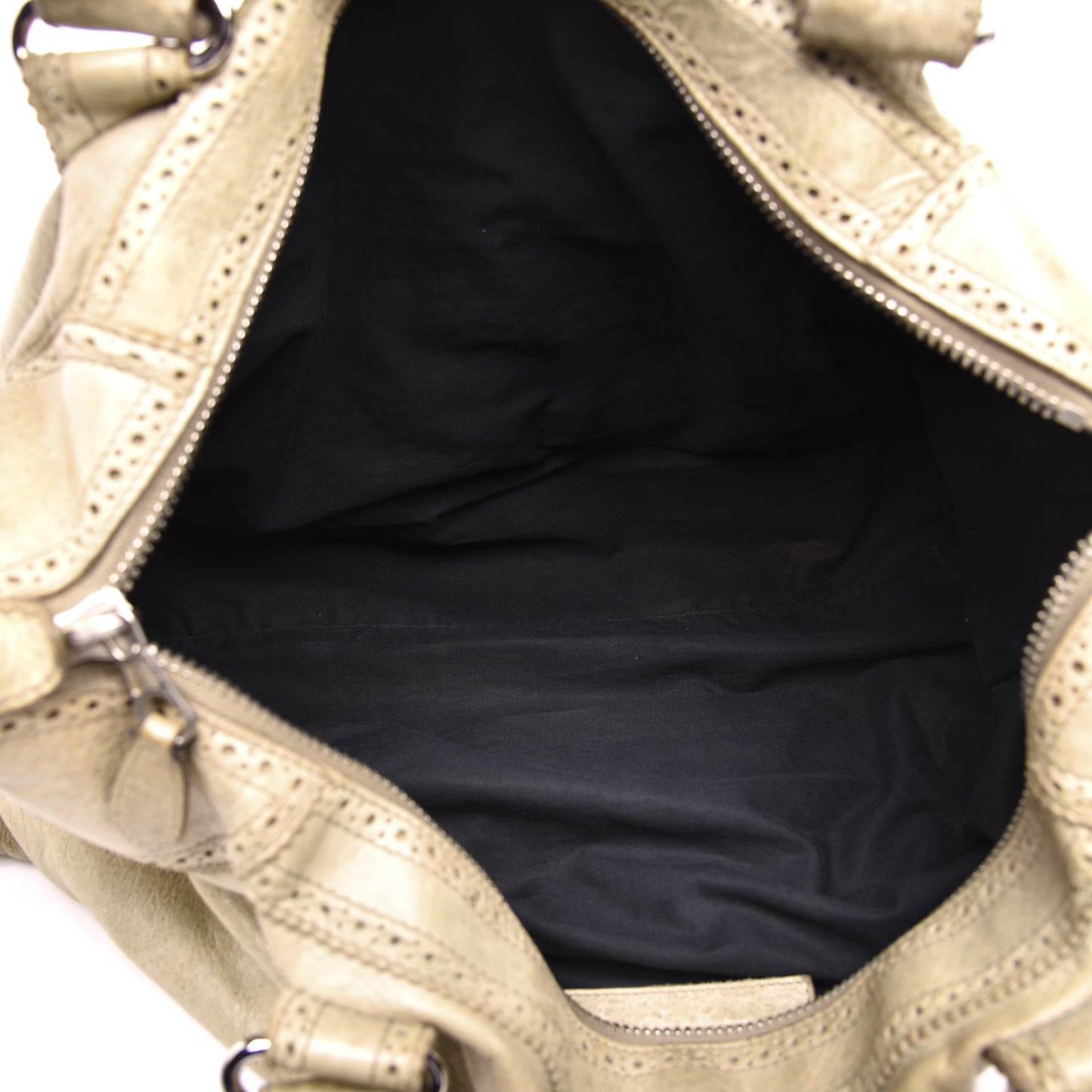 Agneau Giant Brogues Hardware Work Papyrus
