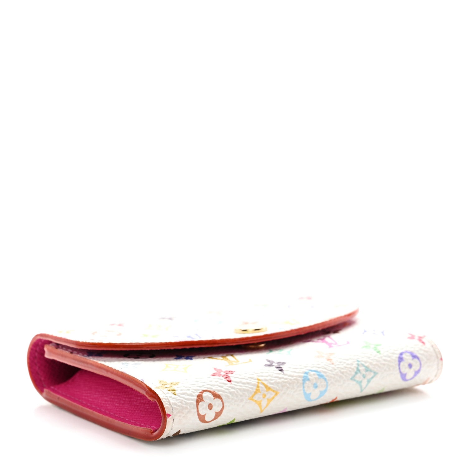 Louis Vuitton LV X TM Monogram Multicolor Rosalie Coin Purse White Kawaii Pink 4 of 7