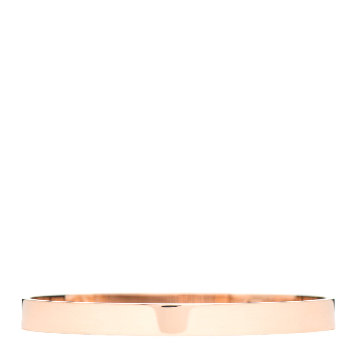 Hermes 18K Rose Gold PM Collier De Chien Bracelet ST 3 of 4