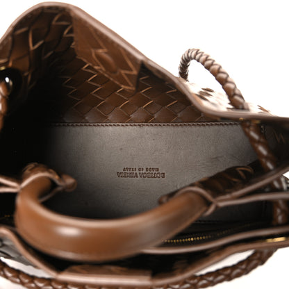 Bottega Veneta Nappa Intrecciato Small Andiamo Shoulder Bag Nocciola 5 of 9