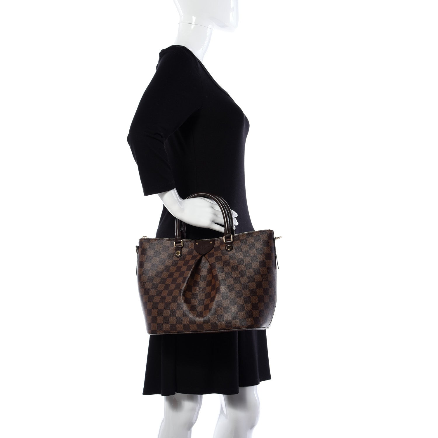 Louis Vuitton Damier Ebene Siena MM 3 of 18