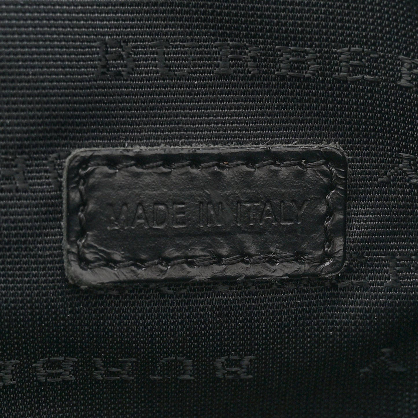 Vintage Check Tote Black
