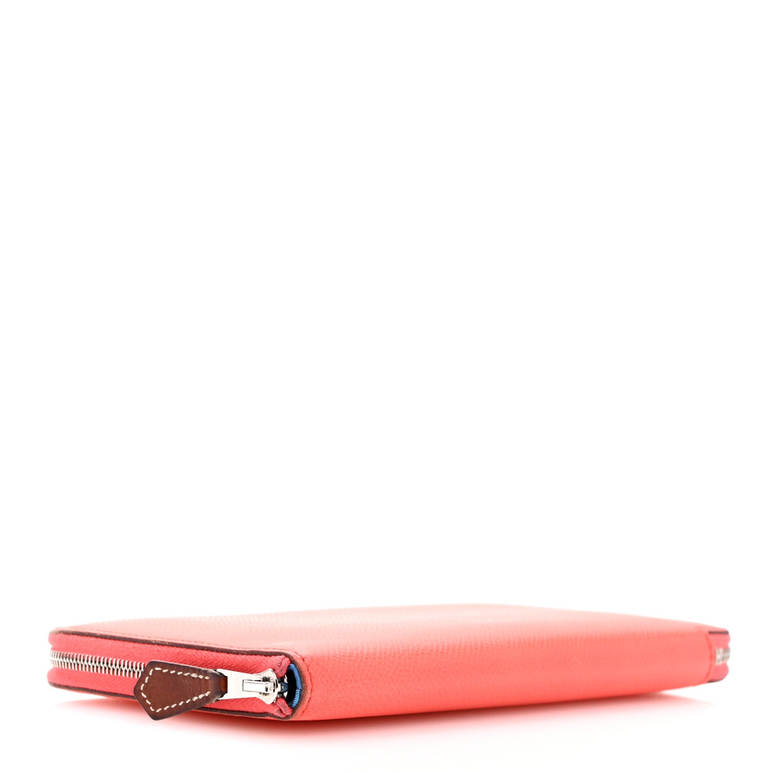 Hermes Epsom Silk'In Wallet Rose Jaipur 4 of 12