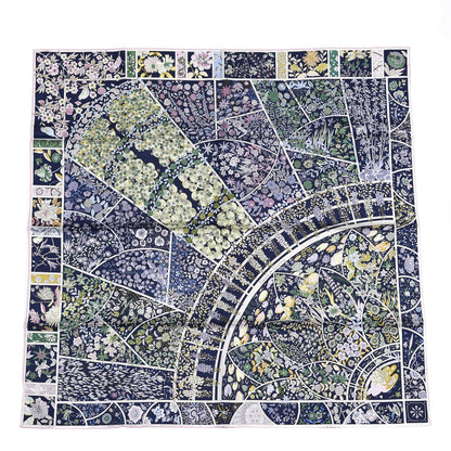 Hermes Silk Fleurs De Giverny Scarf 90 1 of 4