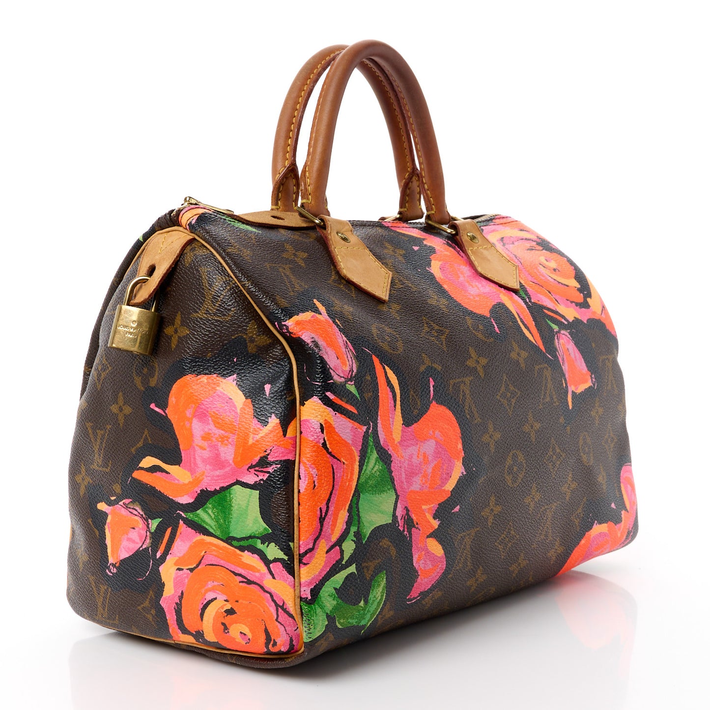 Monogram Roses Speedy 30