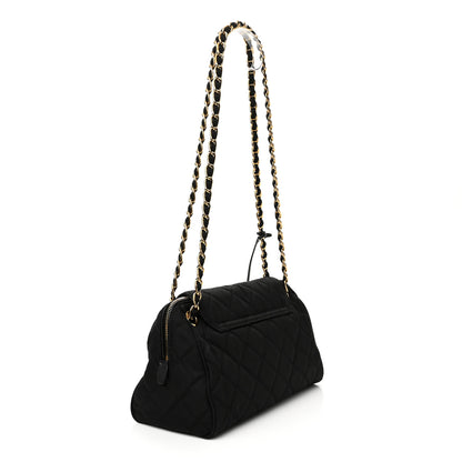 Prada Nylon Tessuto Impuntu Quilted Flap Black 3 of 9