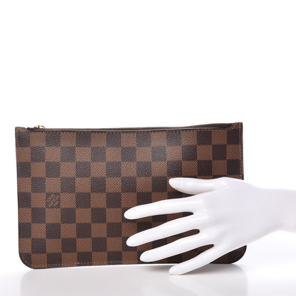 Louis Vuitton Damier Ebene Neverfull MM GM Pochette 2 of 6