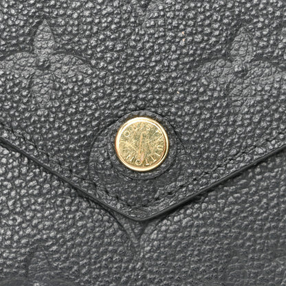 Louis Vuitton Empreinte Victorine Wallet Black 8 of 9