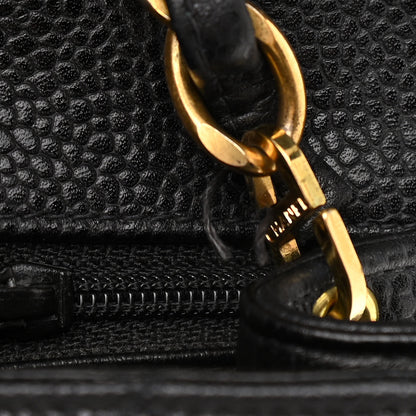 Chanel Caviar Quilted Flap Shoulder Bag Black 13 of 14