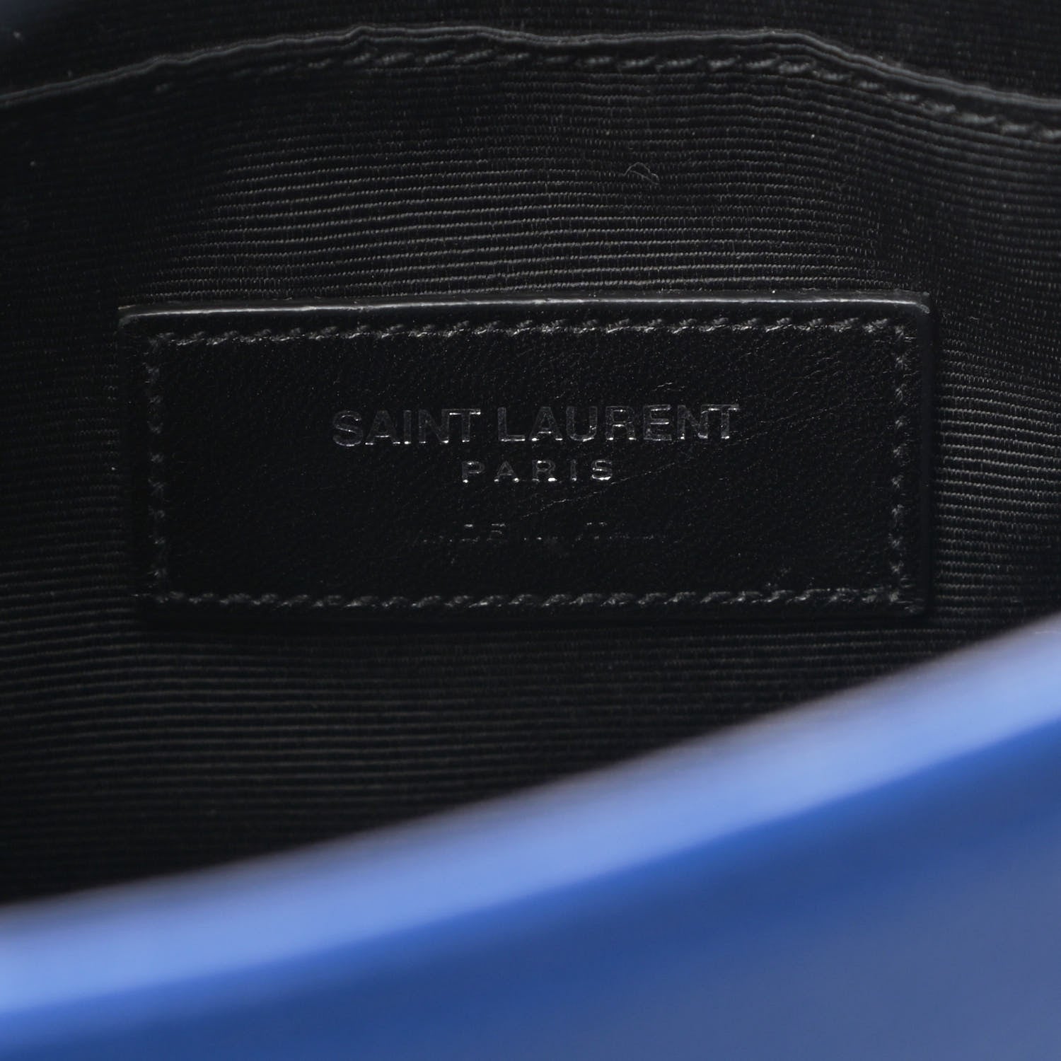 Saint Laurent Grained Calfskin Baby Sac De Jour Royal Blue 6 of 14