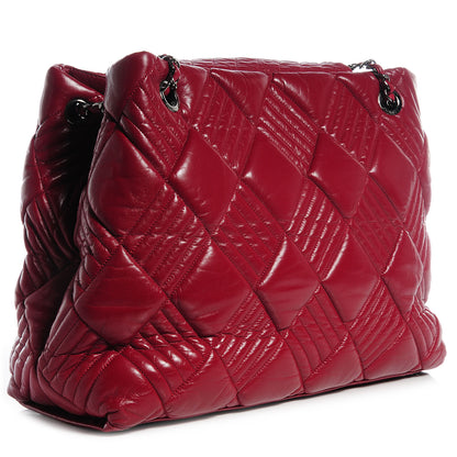 Chanel Lambskin In and Out Tote Red 3 of 7