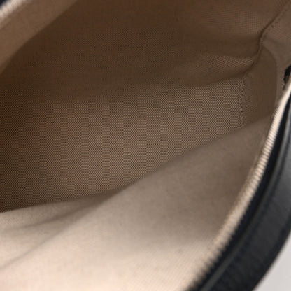 Gucci GG Supreme Monogram Textured Dollar Calfskin Web Small Ophidia Day Backpack Beige Blue Black 5 of 11