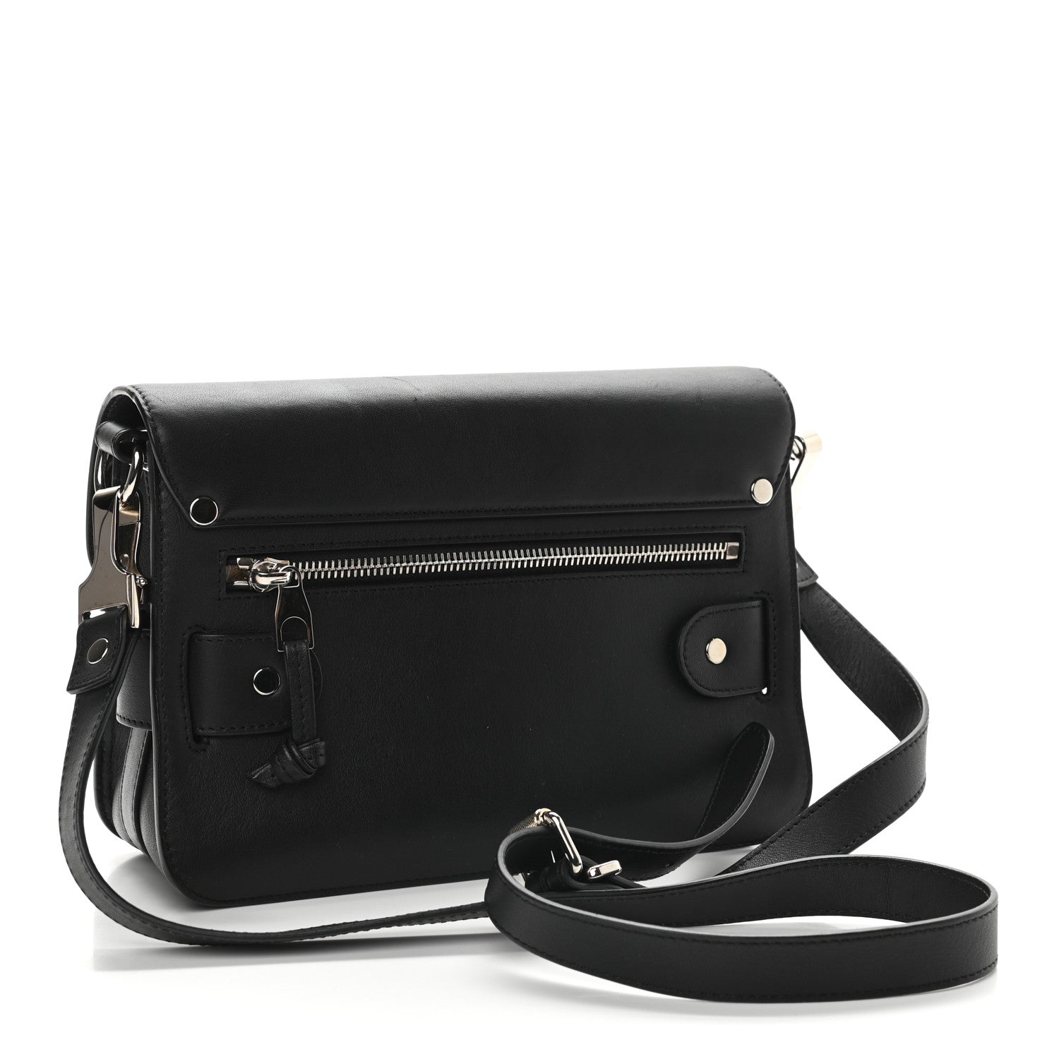 Proenza Schouler Calfskin Mini PS11 Classic Shoulder Bag Black 3 of 9