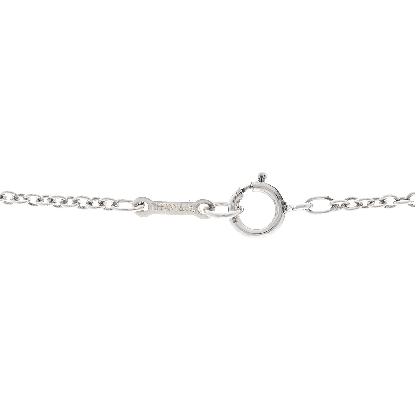 Sterling Silver Elsa Peretti Apple Pendant Necklace