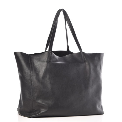 Celine Grained Calfskin Horizontal Cabas Black 4 of 18