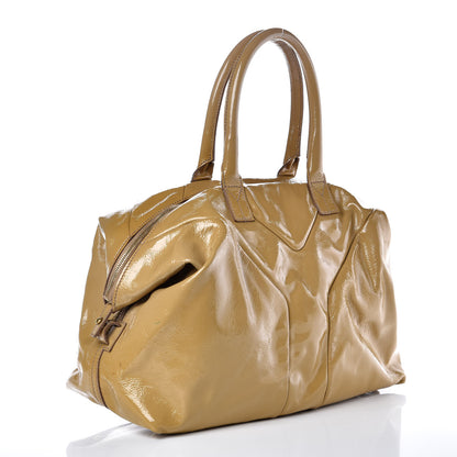 Saint Laurent Patent Medium Easy Y Bag Camel 2 of 15