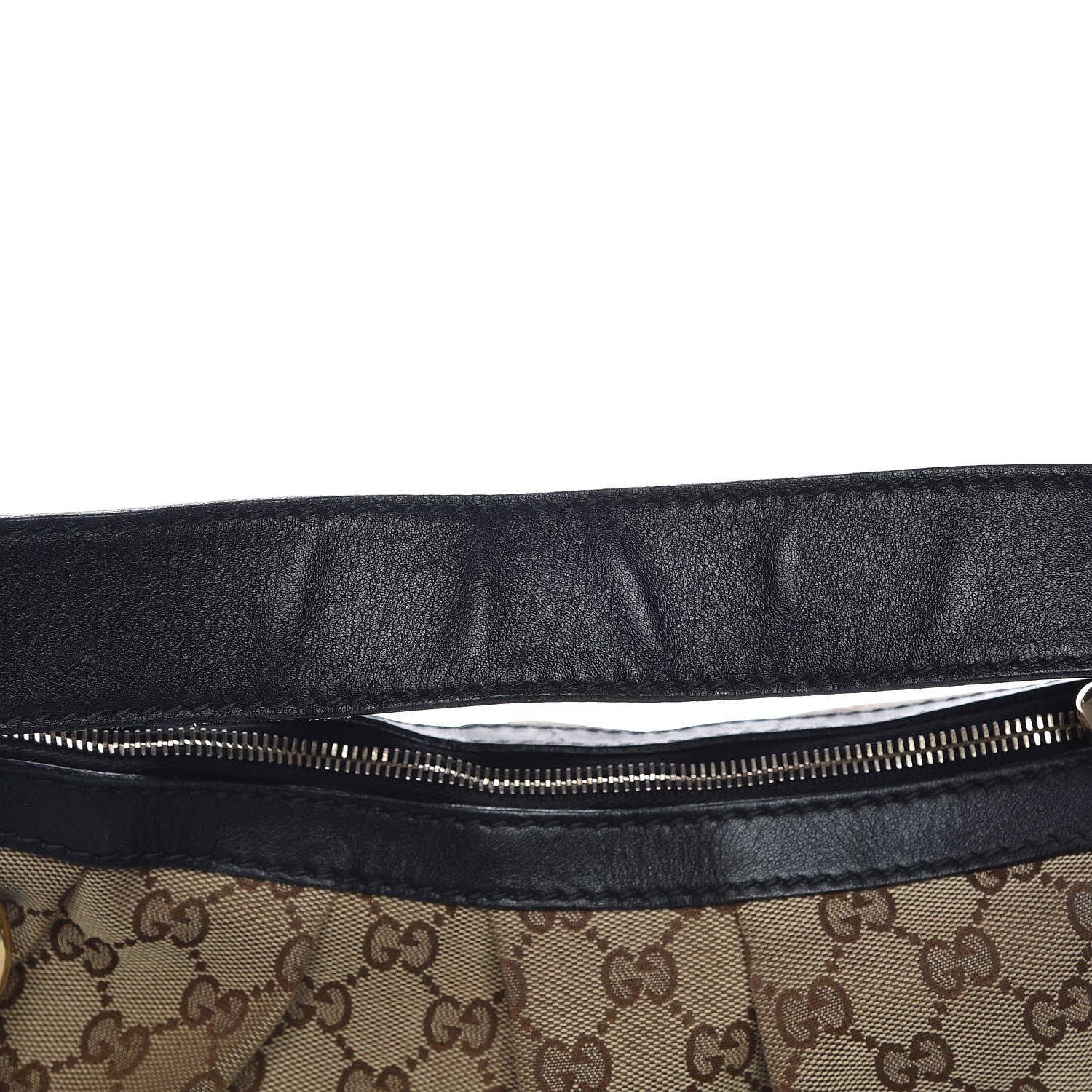 Gucci Monogram Medium Sukey Hobo Black 7 of 13