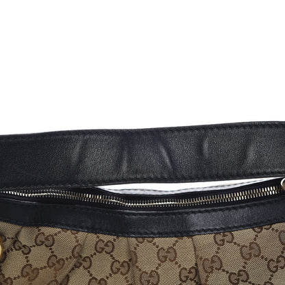 Gucci Monogram Medium Sukey Hobo Black 7 of 13