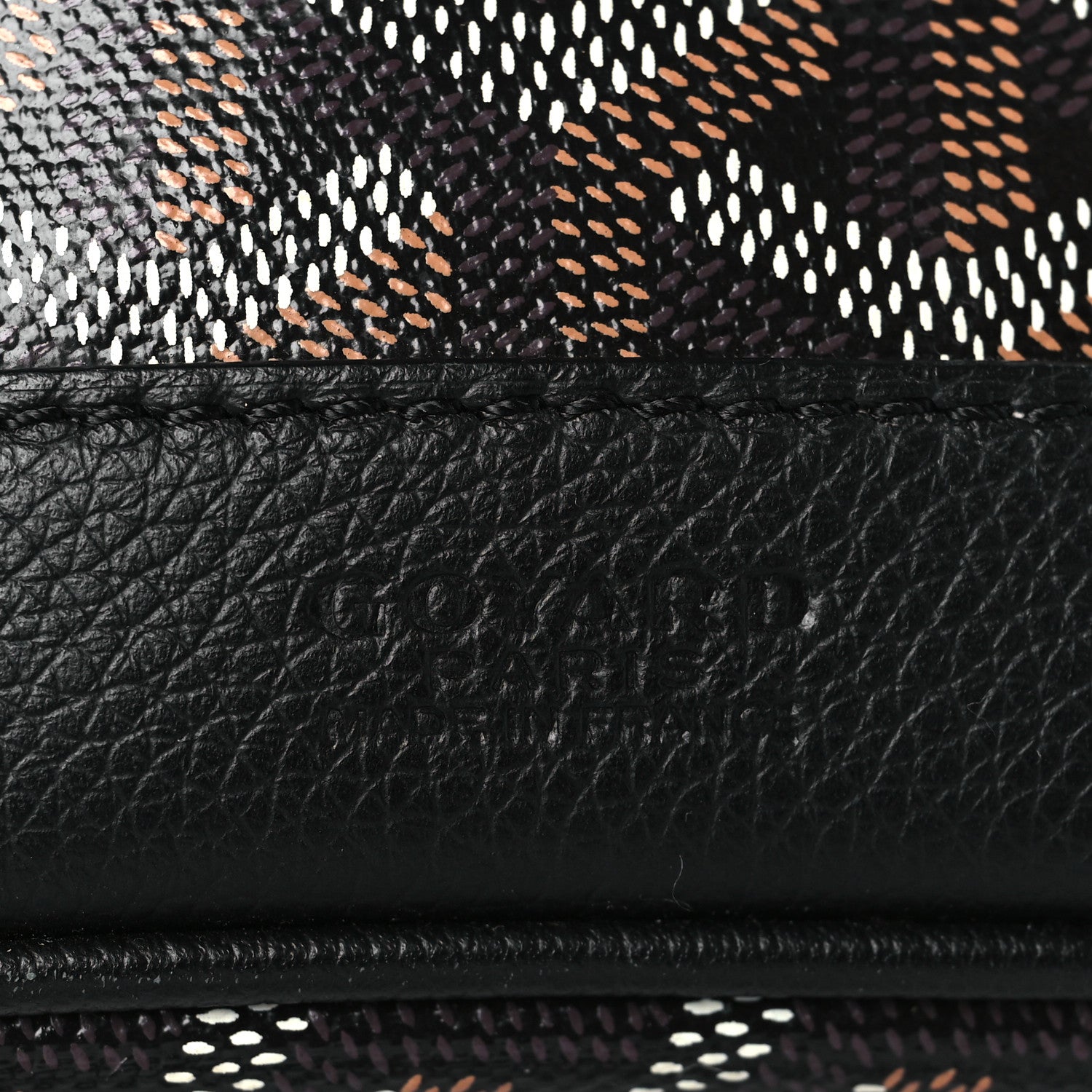 Goyard Goyardine Petit Flot Bucket Bag PM Black 6 of 8