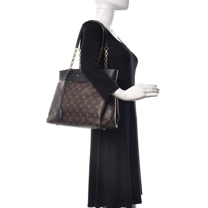 Louis Vuitton Monogram Pallas Shopper Black 2 of 9