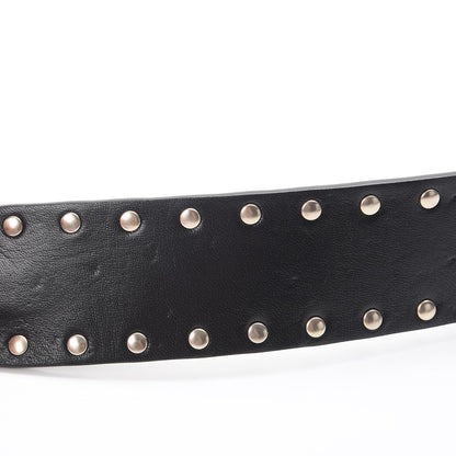 Valentino Garavani Lambskin Rockstud Spike Shoulder Strap Black 7 of 7