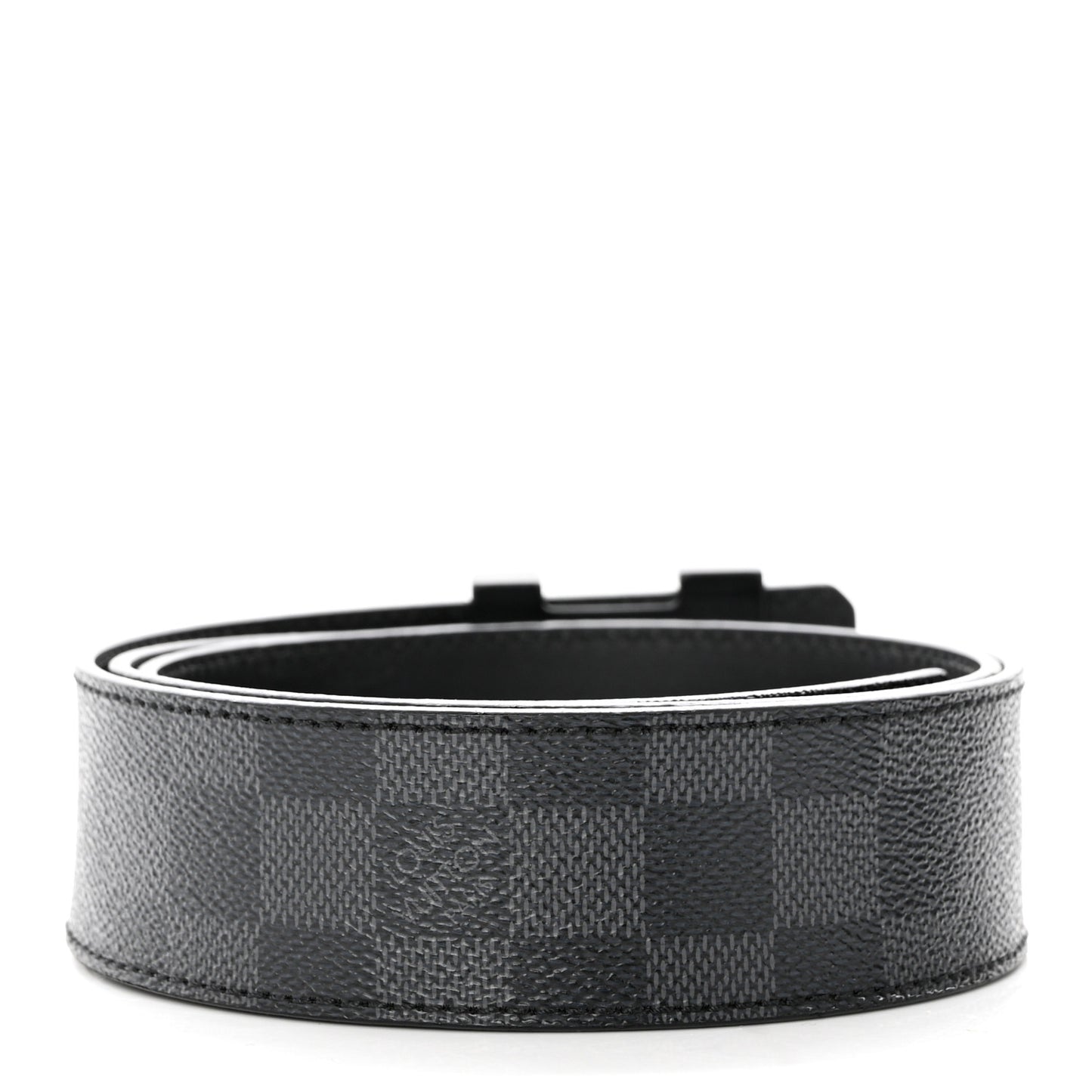 Damier Graphite 40mm LV Initiales Belt 95 38