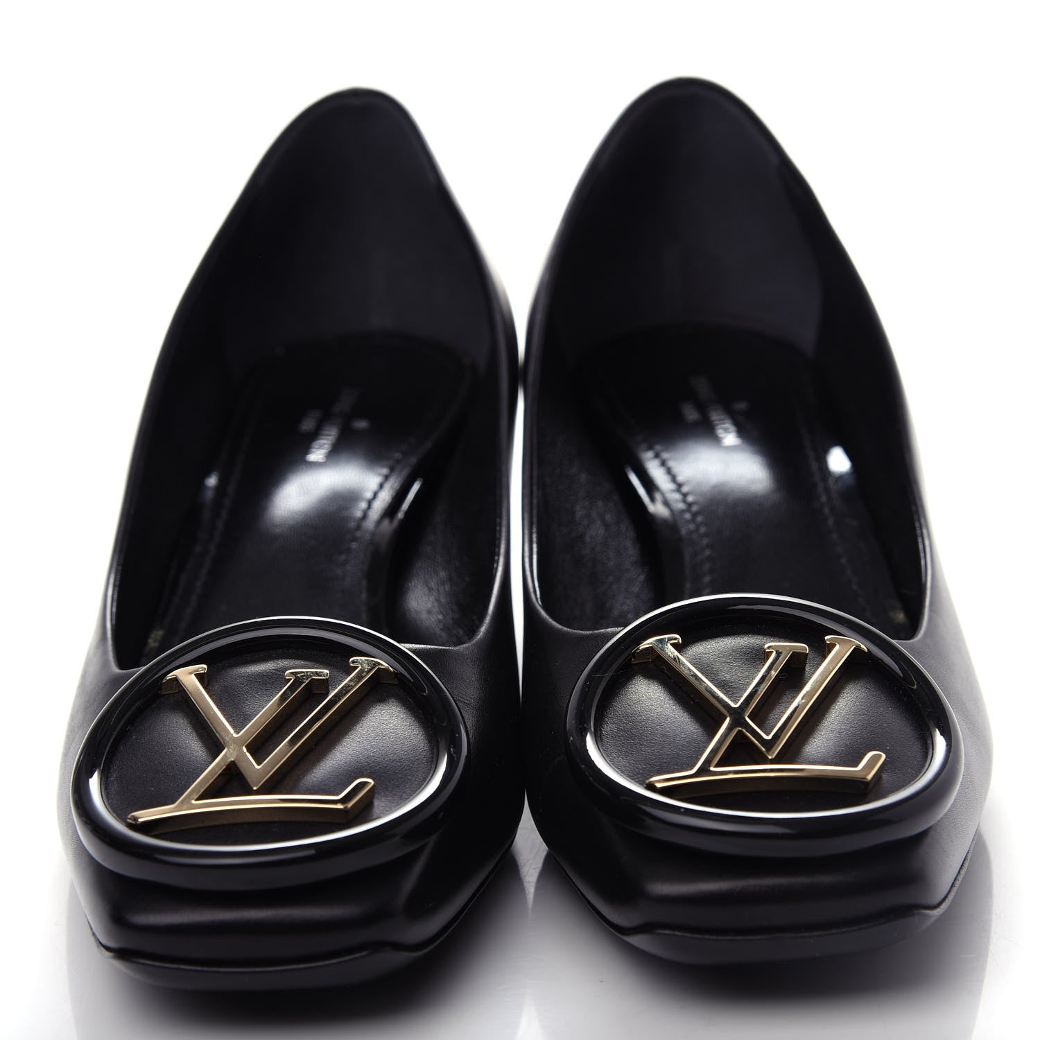 Louis Vuitton Calfskin Madeleine Pumps 36 Black 5 of 10