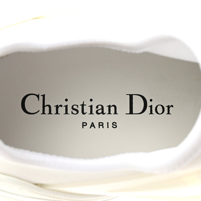 Christian Dior Technical Fabric Rubber Womens D-Connect Sneakers 38.5 White 6 of 7