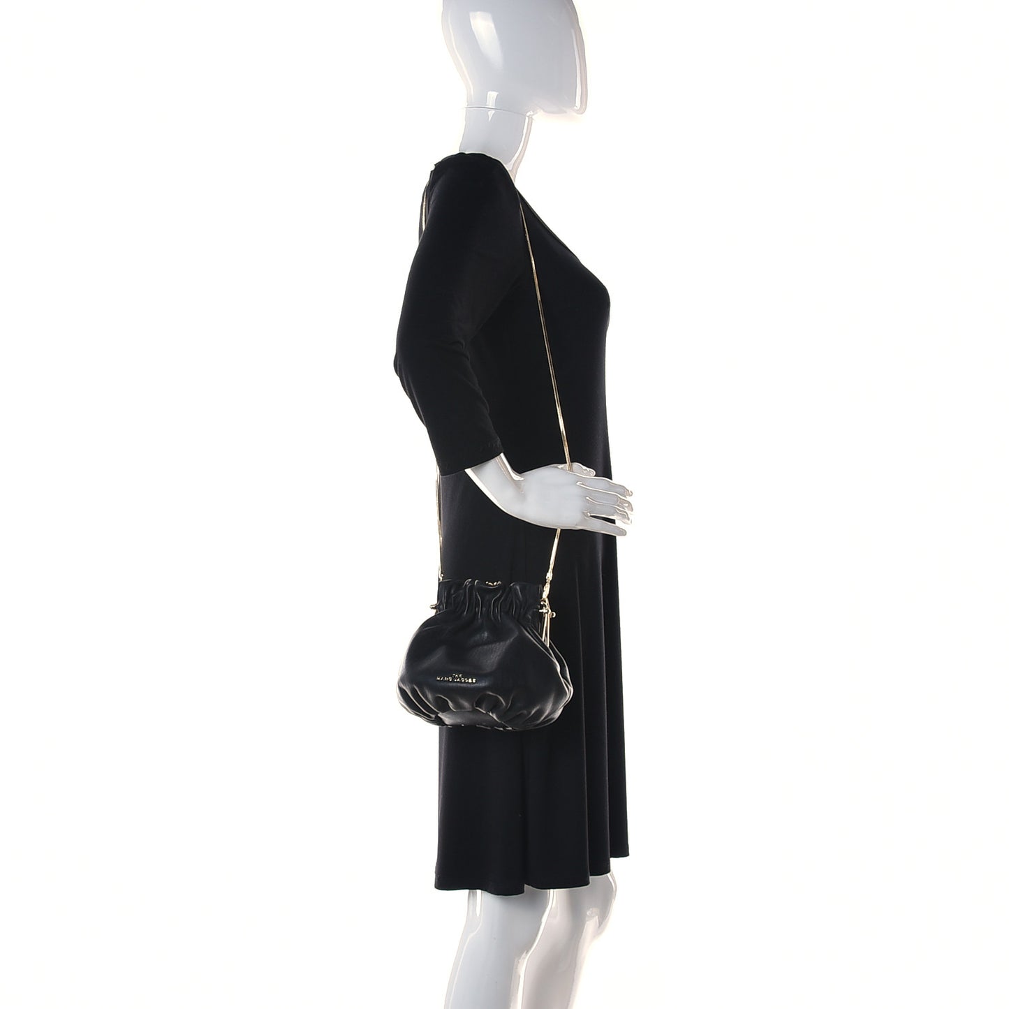 Calfskin Soiree Crossbody Black