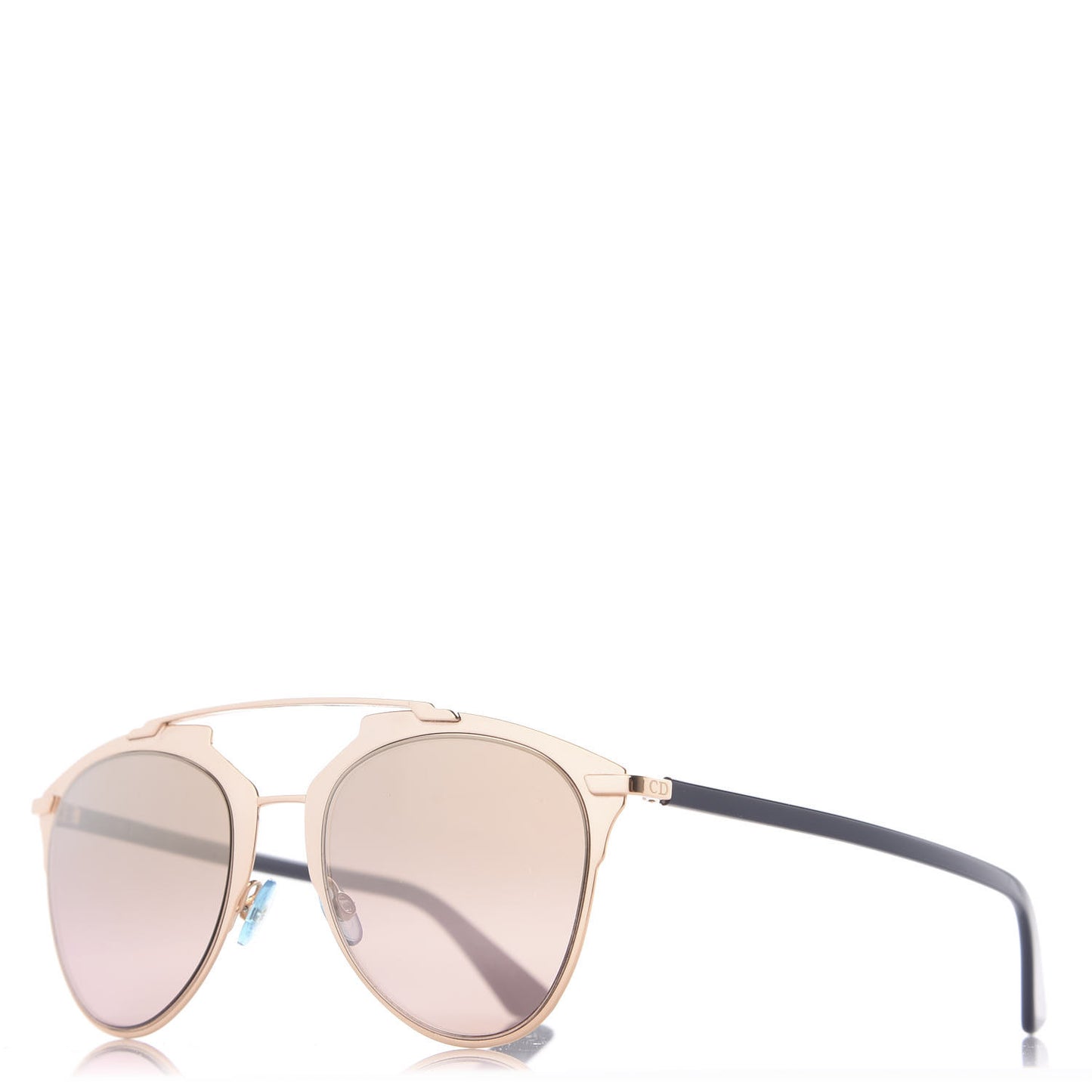 Reflected Sunglasses Rose Gold