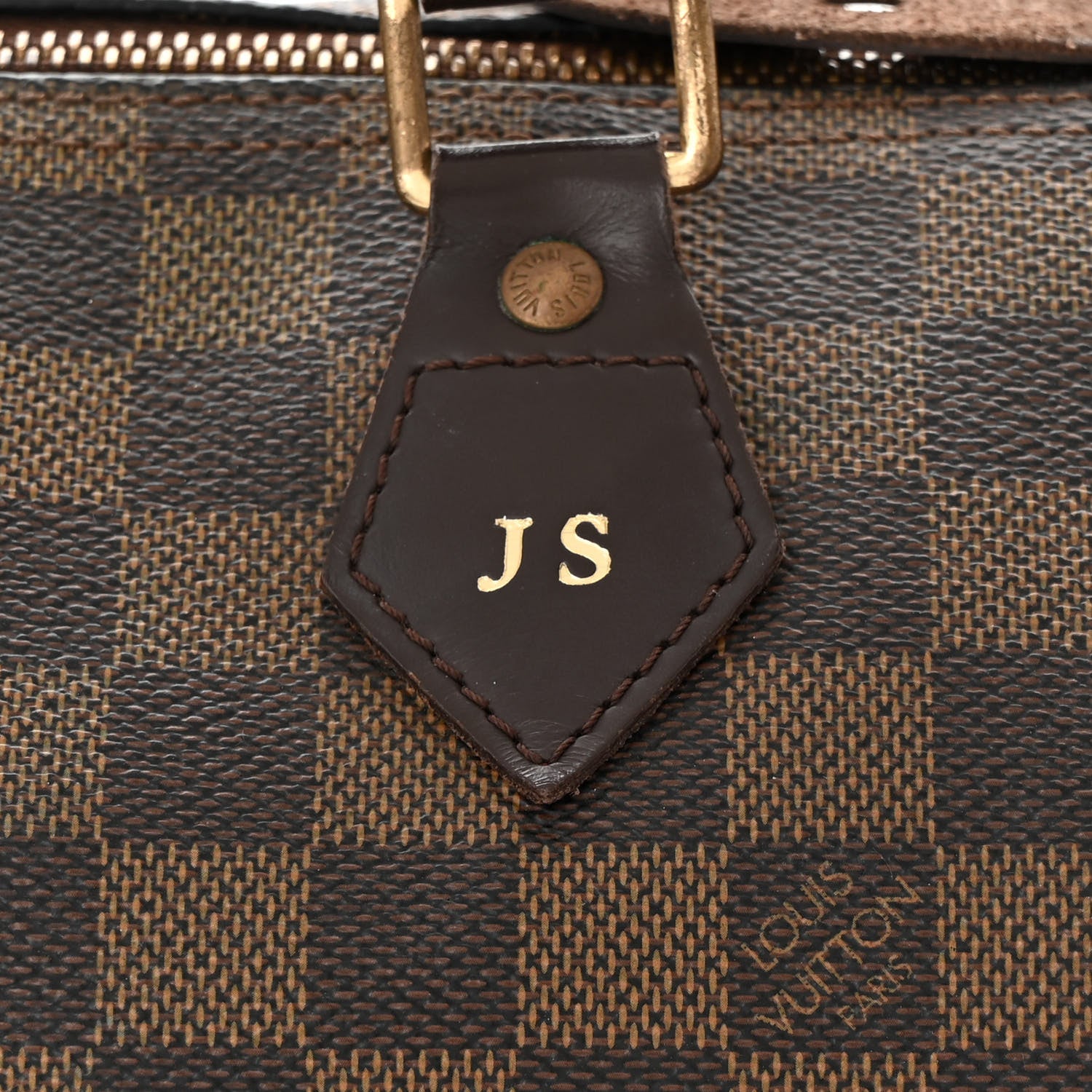 Louis Vuitton Damier Ebene Speedy 30 14 of 16