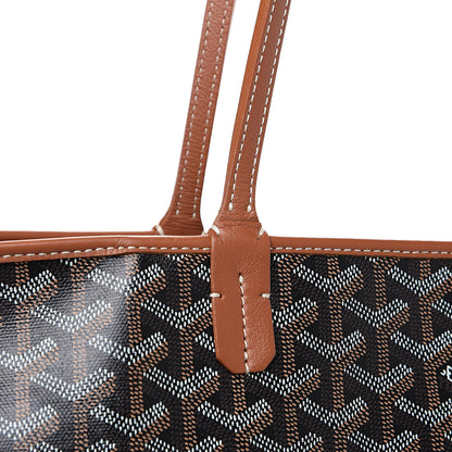 Goyard Goyardine Artois MM Black Gold 10 of 14