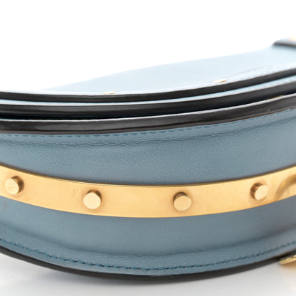 Chloe Calfskin Small Nile Bracelet Minaudiere Bag Washed Blue 10 of 12