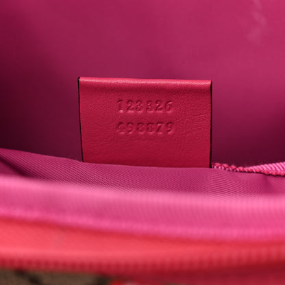 Gucci GG Supreme Monogram Rose Bud Diaper Bag Pink 7 of 22