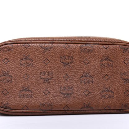 MCM Visetos Dog Bone Shopper Tote Brown 20 of 22