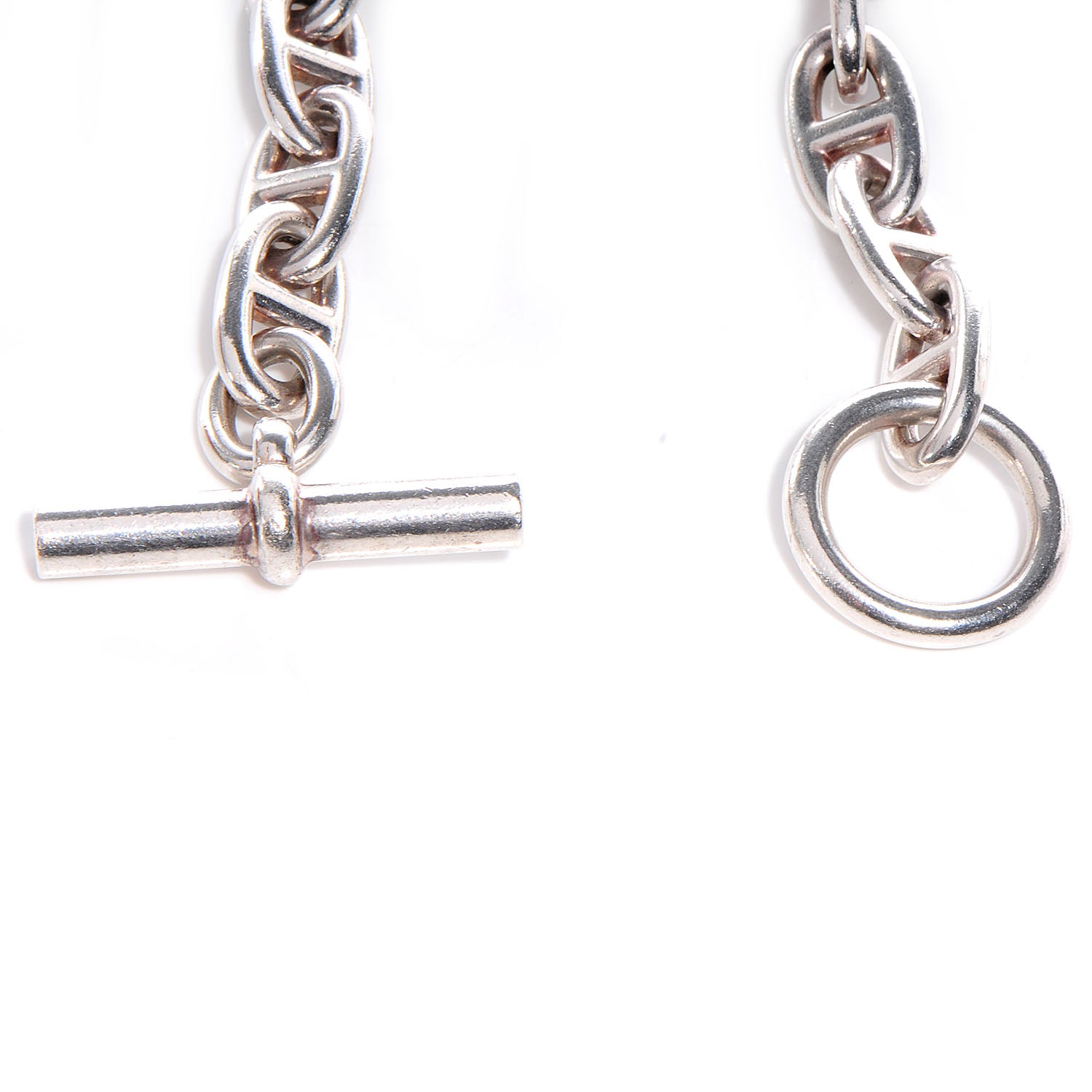 Hermes Sterling Silver Chaine d'Ancre Bracelet 3 of 5