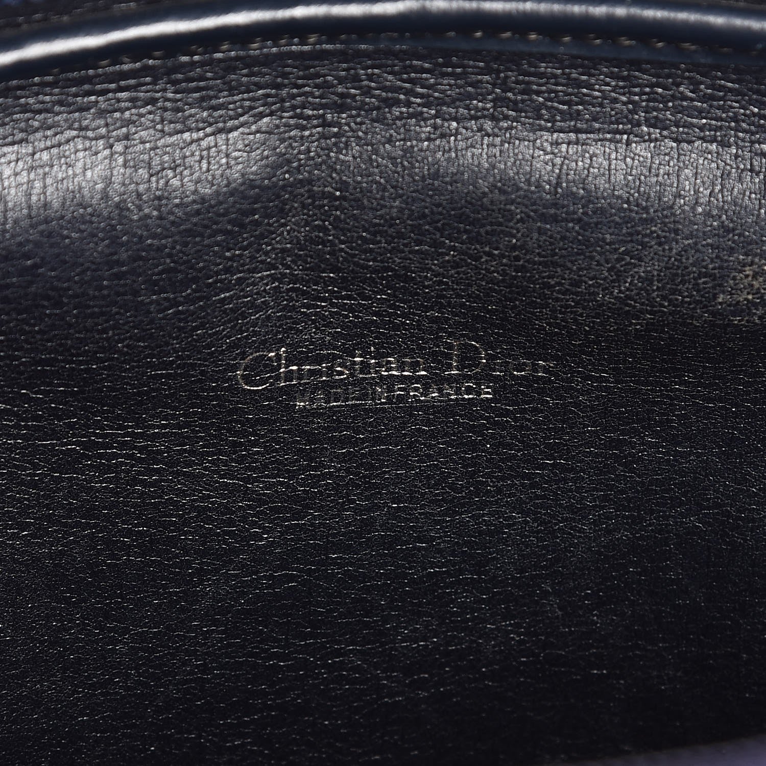 Christian Dior Monogram Tote Navy Blue 8 of 21