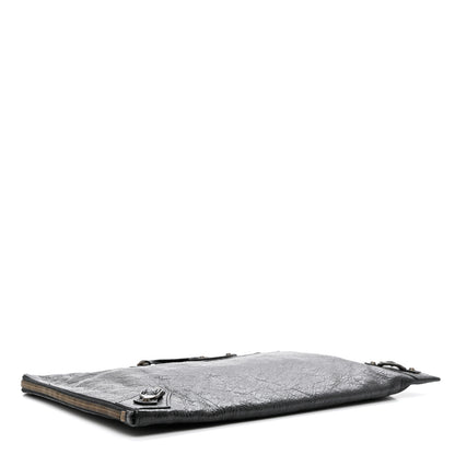 Balenciaga Agneau Classic Hardware Small Pouch Black 4 of 6