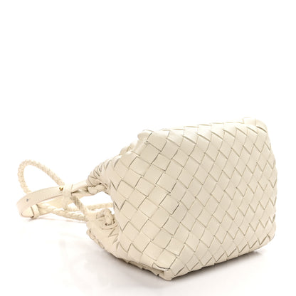 Bottega Veneta Nappa Intrecciato Small Parachute Shoulder Bag Sea Salt 4 of 11