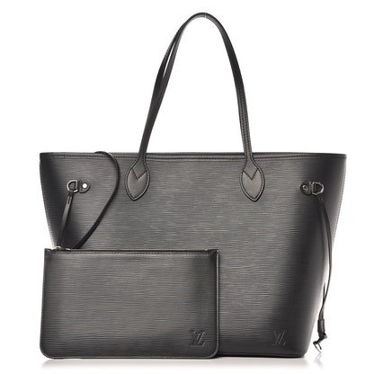 Louis Vuitton Epi Neverfull MM Black 1 of 10