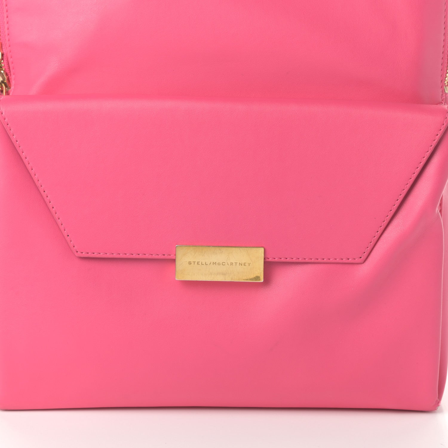 Stella McCartney Eco Alter Nappa Beckett Backpack Pink 7 of 9