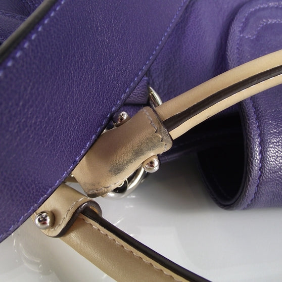 SALVATOREFERRAGAMOLeatherMarisaPurple