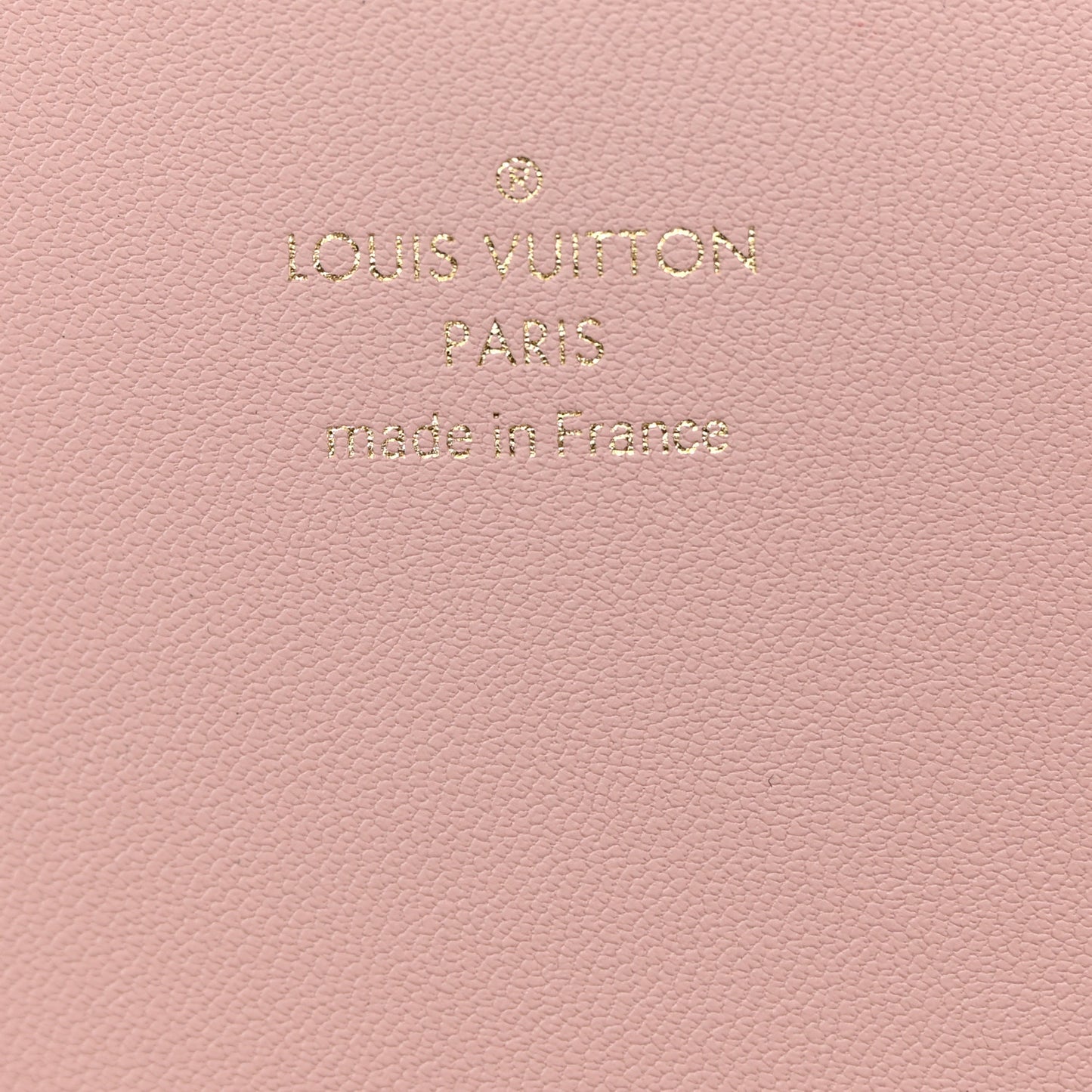 Monogram Large Kirigami Pochette Insert Rose Ballerine